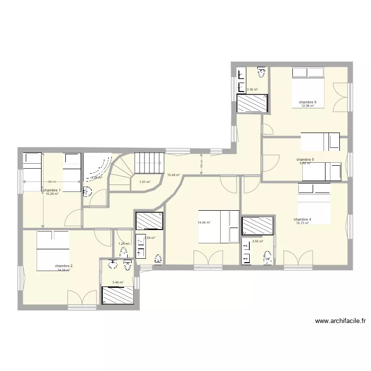 Sous sol v3. Plan de 