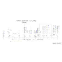 PLAN ELECTRIQUE UNIFILAIRE P