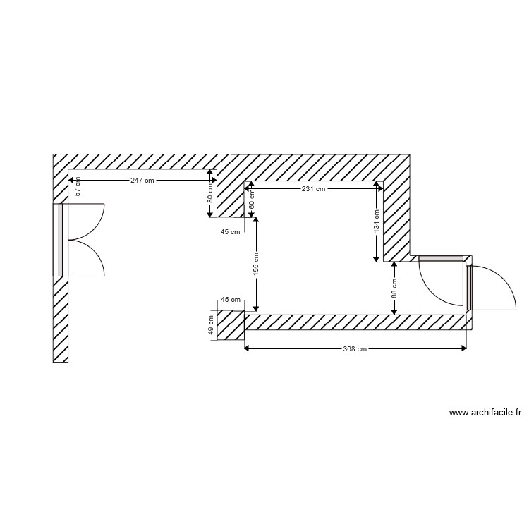Cuisine. Plan de 0 pièce et 0 m2 Cuisine. Plan de 0 pièce et 0 m2