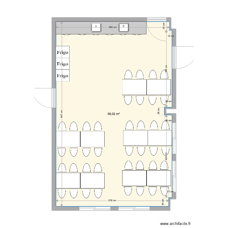 cuisine. Plan de 0 pièce et 0 m2