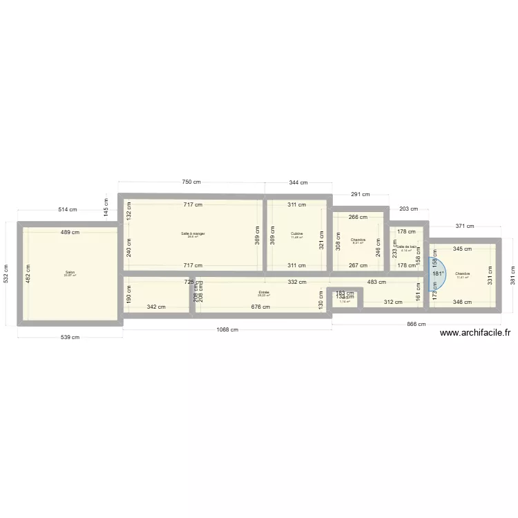 LA BREDE. Plan de LA BREDE. Plan de
