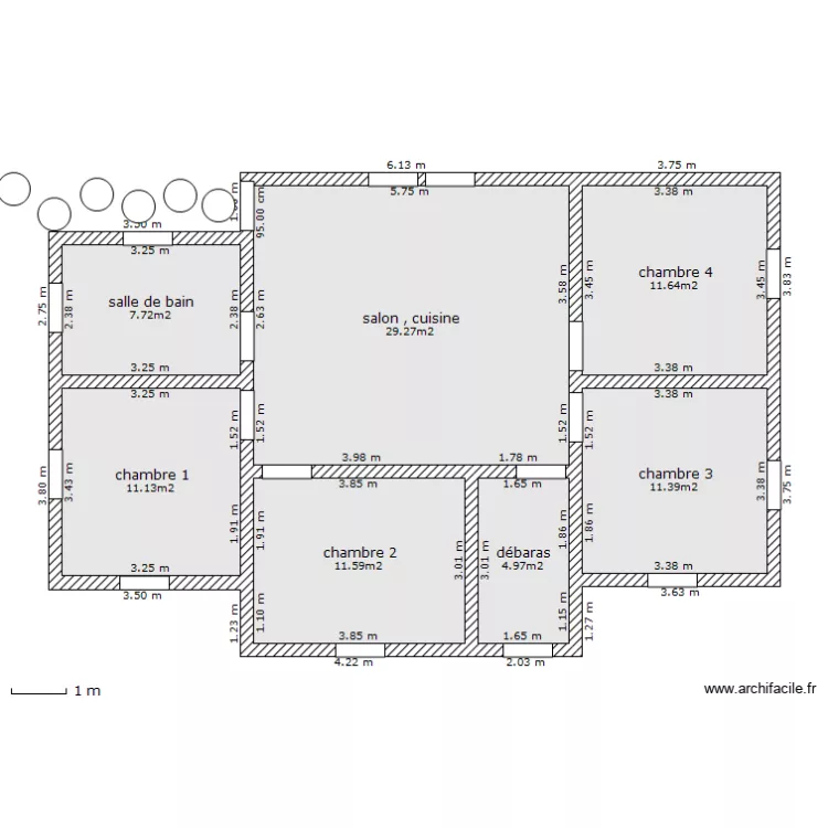 maison5. Plan de 