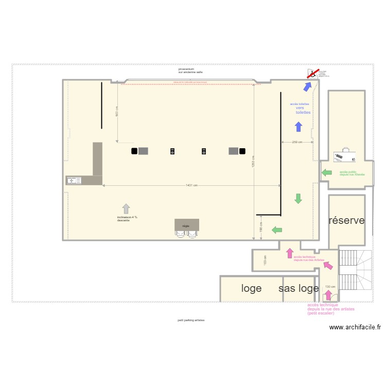 GTV plateau. Plan de 0 pièce et 0 m2