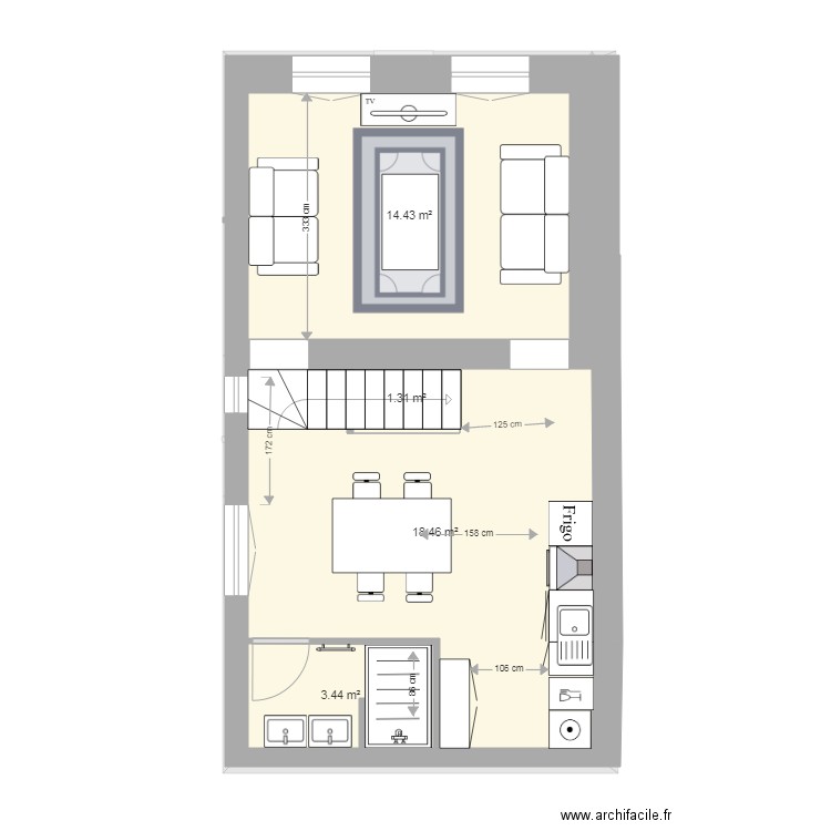 Ouistreham projet 08 03 2021 V5. Plan de 0 pièce et 0 m2