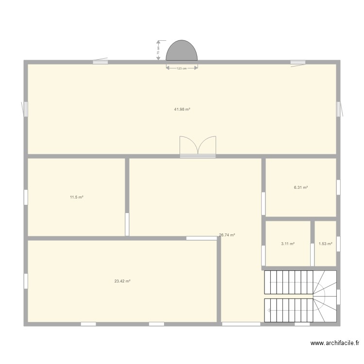 mosquee IGOUJIMEN. Plan de 0 pièce et 0 m2