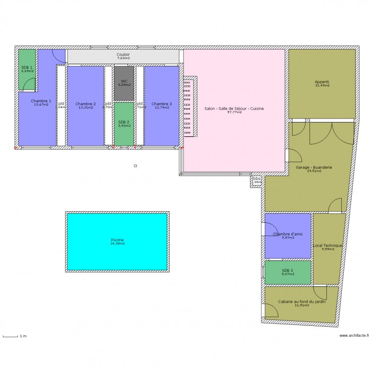 HG - Plan RdC sans objet. Plan de 0 pièce et 0 m2