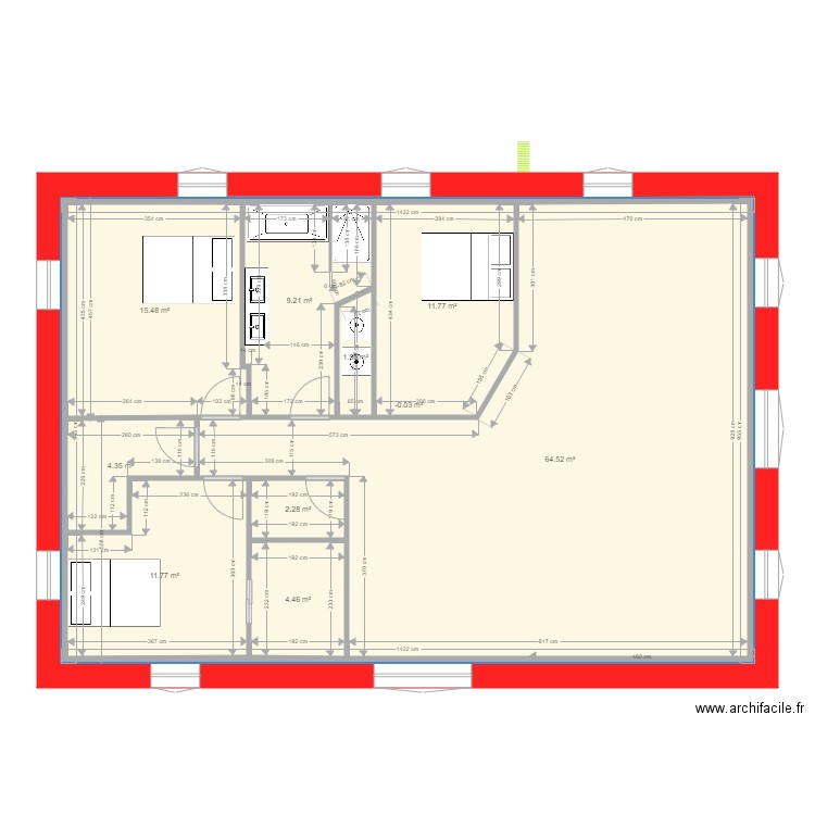  plan333. Plan de 0 pièce et 0 m2