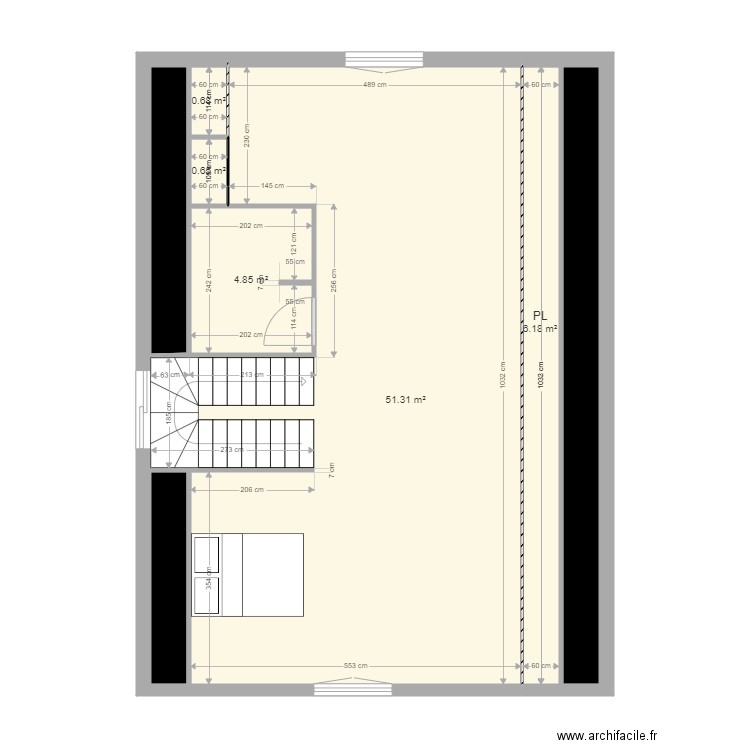 2ème  étage. Plan de 0 pièce et 0 m2