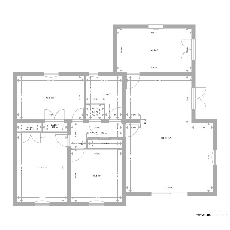 PLAN maison romain. Plan de 0 pièce et 0 m2
