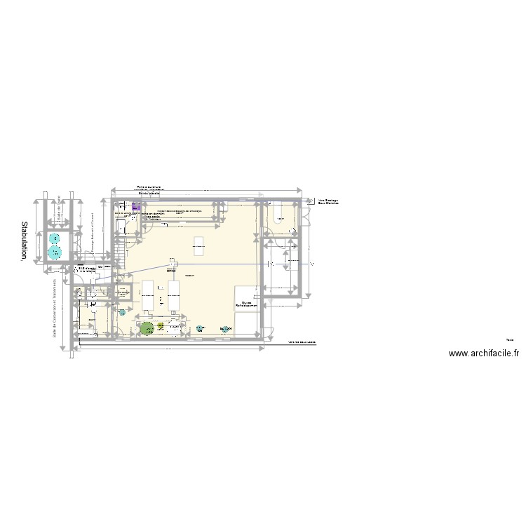 Laiterie vers 7. Plan de 0 pièce et 0 m2