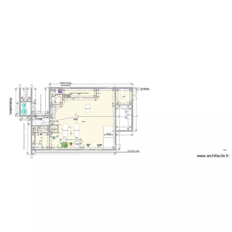 Laiterie vers 7. Plan de 