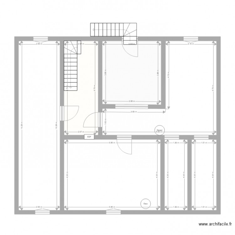 corcieux sous sol. Plan de 0 pièce et 0 m2