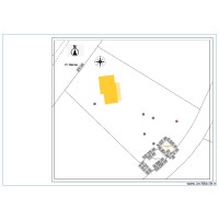 PLAN MAISON ET ARBRES