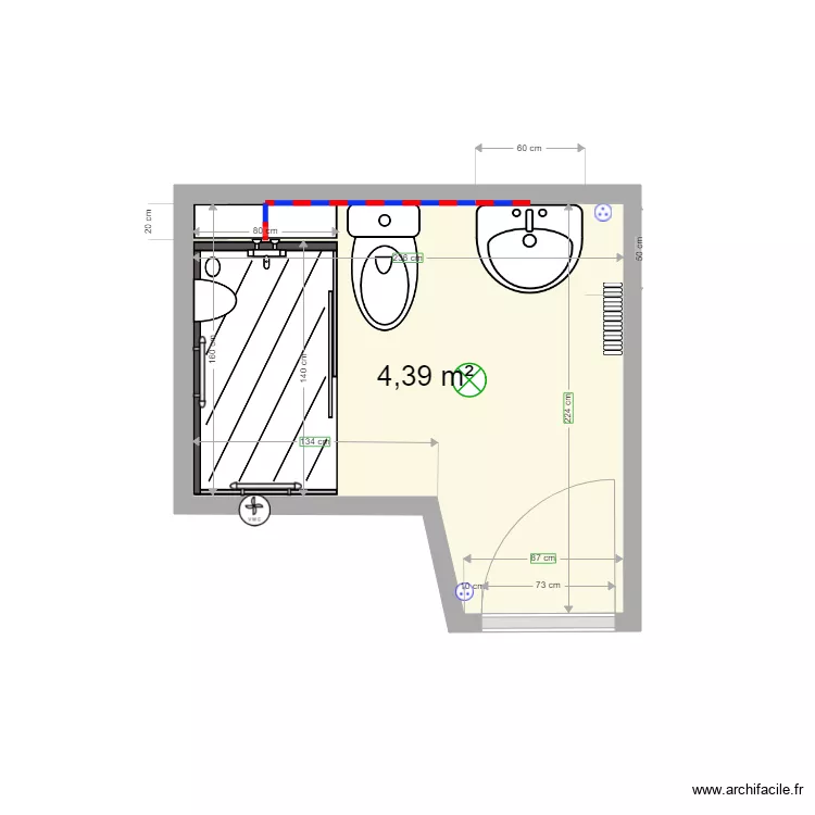 BLACHON rénové. Plan de BLACHON rénové. Plan de