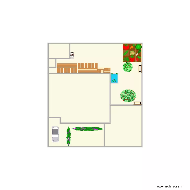 Ext&eacute;rieur. Plan de 