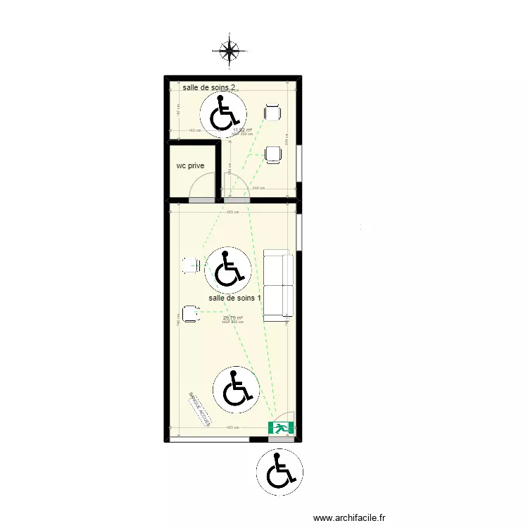 MAE BEAUTE ONGLERIE. Plan de 