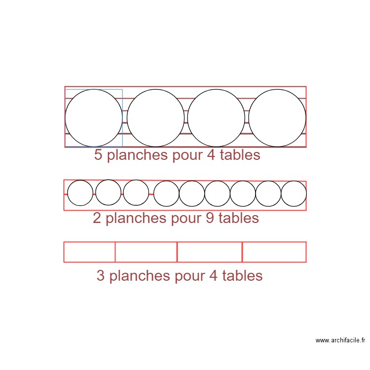 table 3eme etage. Plan de 0 pièce et 0 m2