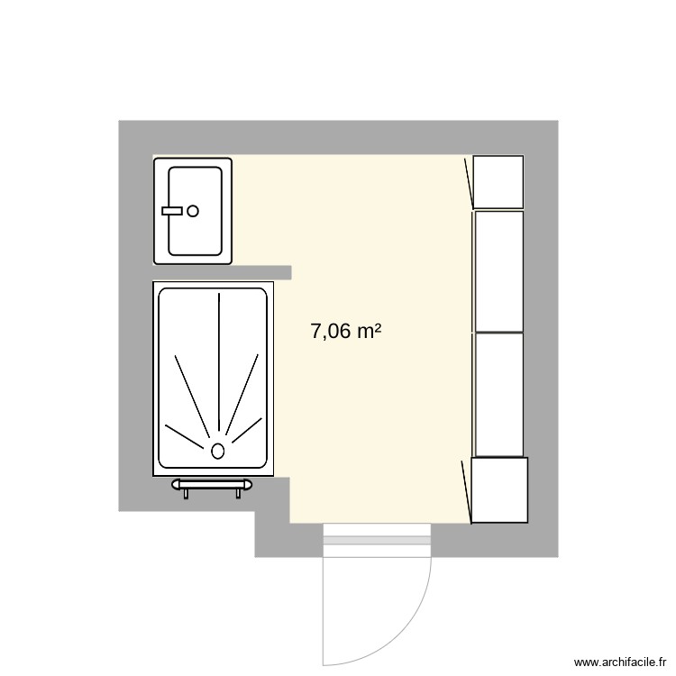 sale . Plan de 0 pièce et 0 m2