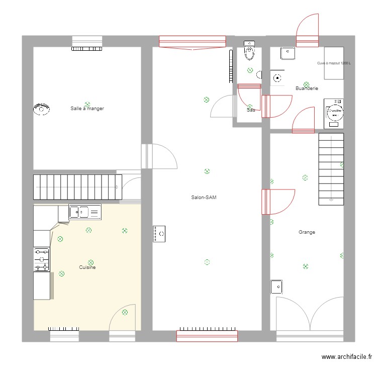 Edouard Pisvin 12 REZ ELECTR. Plan de 0 pièce et 0 m2