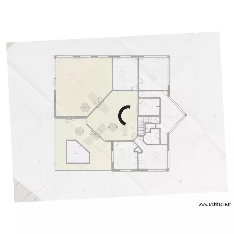 MAIRIE MERCUROL. Plan de MAIRIE MERCUROL. Plan de