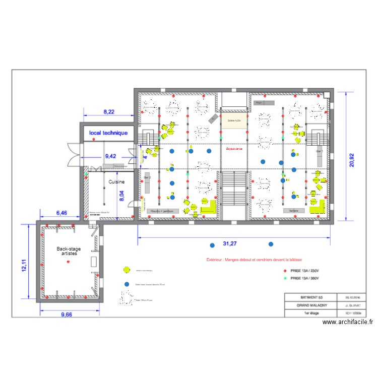 Domaine Malagny - Cogerim SOIR V2. Plan de 0 pièce et 0 m2