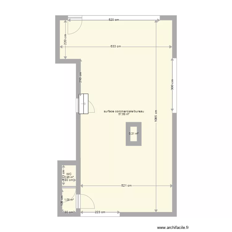 hotel communal saint nicolas 64 66 . Plan de 