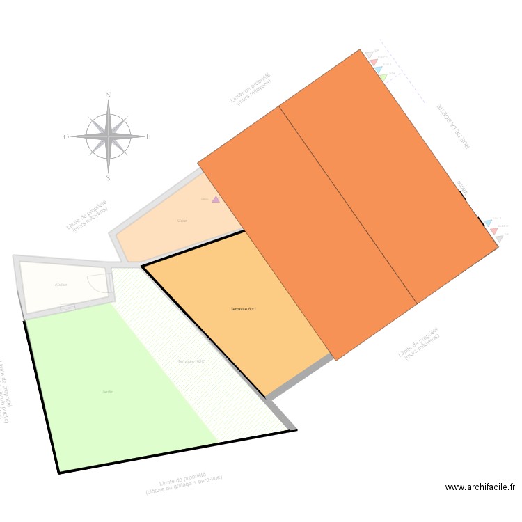 1234. Plan de 8 pièces et 267 m2