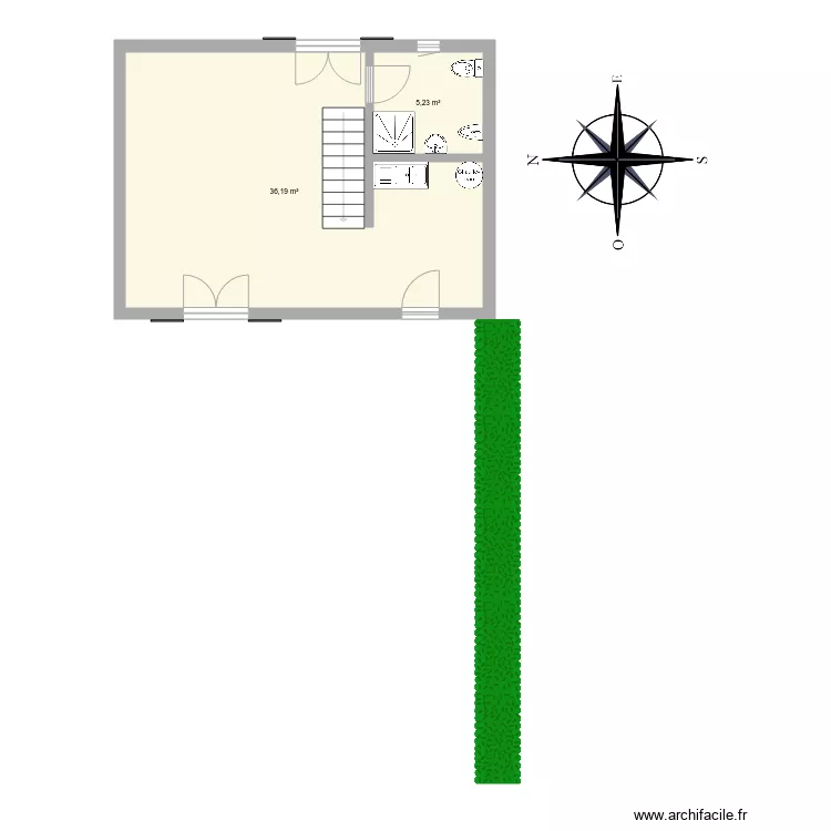Rte de Borth&eacute;lo. Plan de 