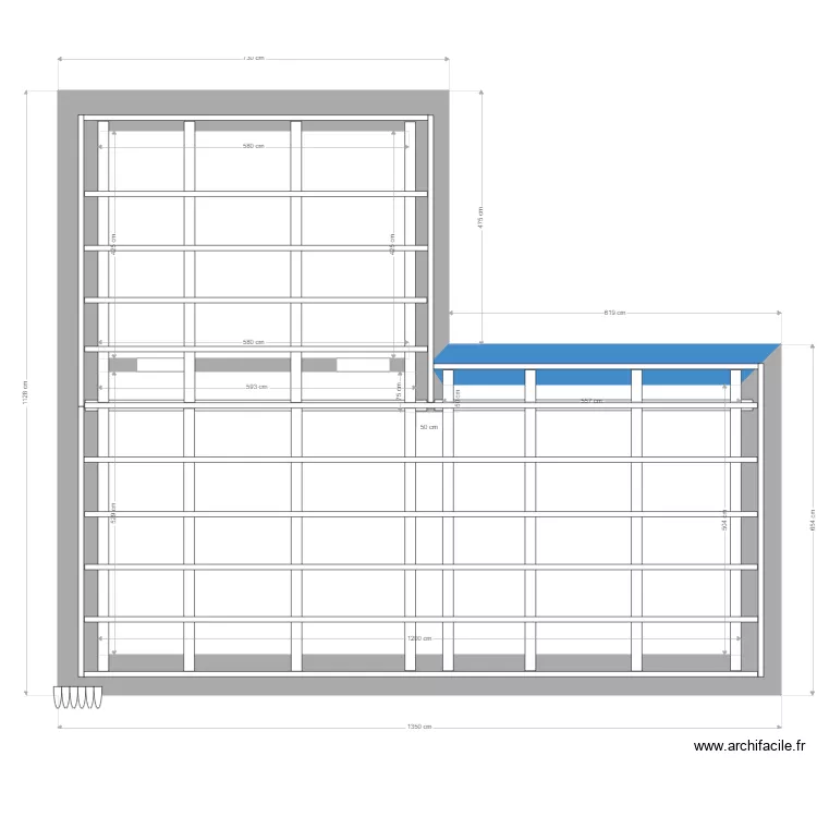 CHARPENTE 1. Plan de 