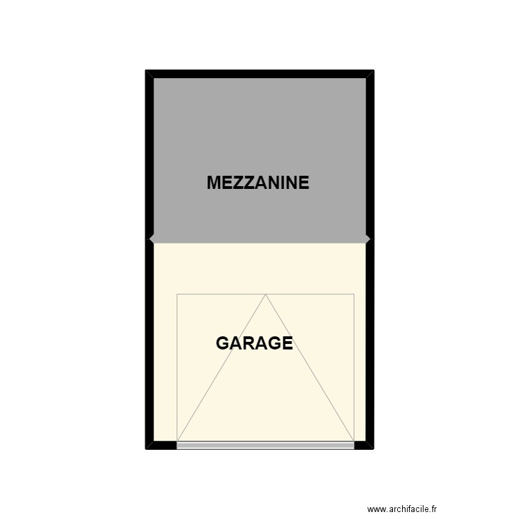 TUAL. Plan de 2 pièces et 14 m2