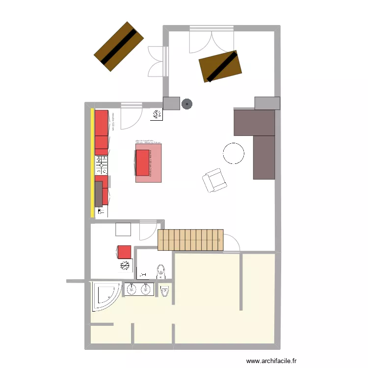 maison le cailar amenagement 18. Plan de 