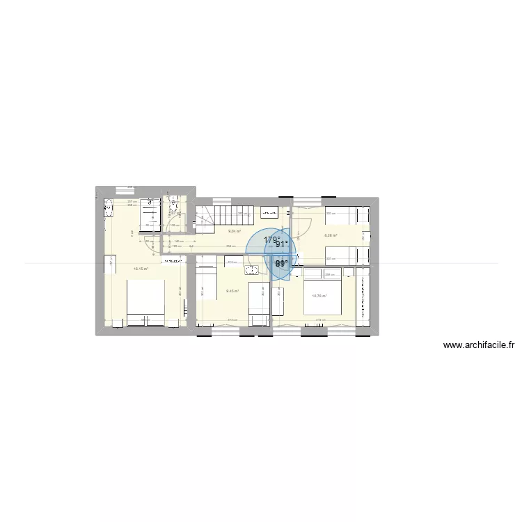 Vienne étage projet. Plan de Vienne étage projet. Plan de