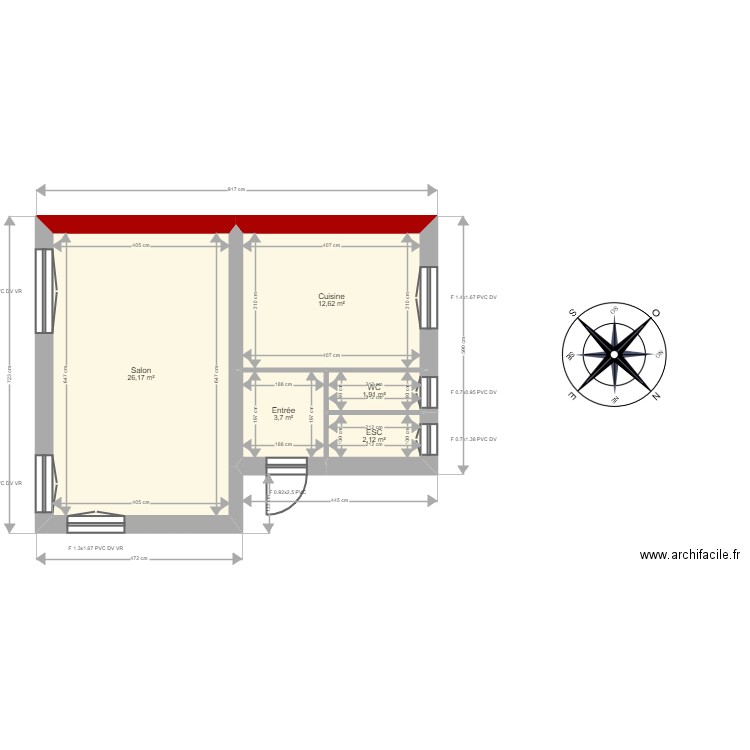 GERARD YANN. Plan de 0 pièce et 0 m2