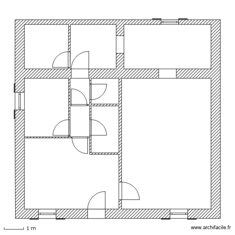 gourbet rdc. Plan de 