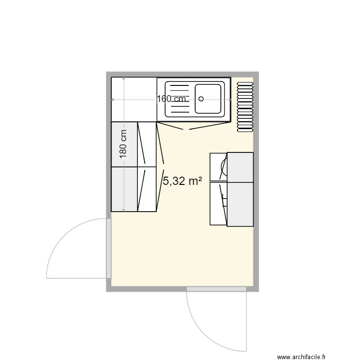 brun buanderie. Plan de 0 pièce et 0 m2