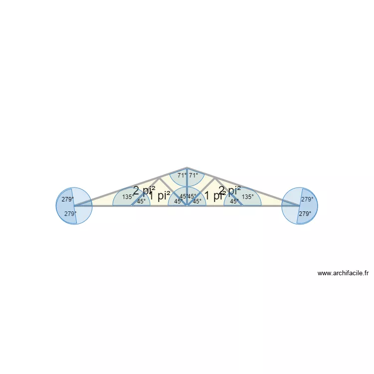 fermes de toit . Plan de 