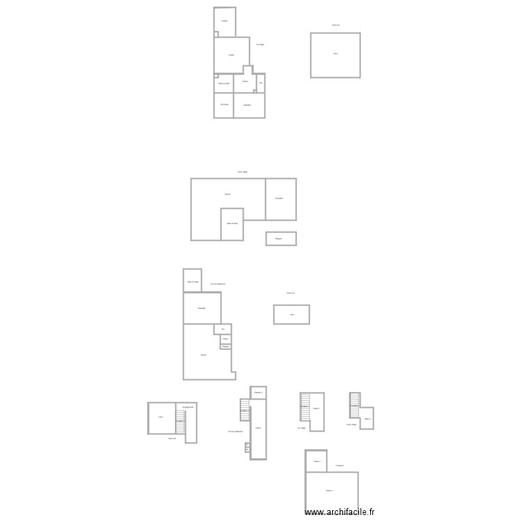 CHARLES BOUTET IMMEUBLE. Plan de 0 pièce et 0 m2