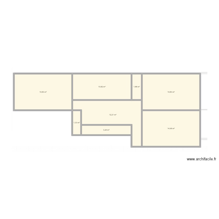 Ternes. Plan de 0 pièce et 0 m2