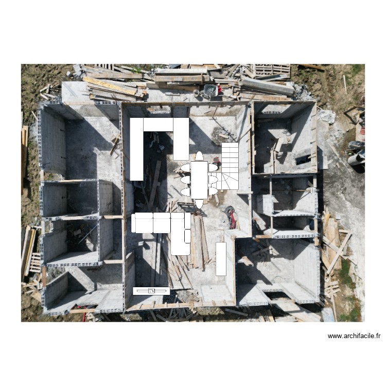 salon. Plan de 0 pièce et 0 m2