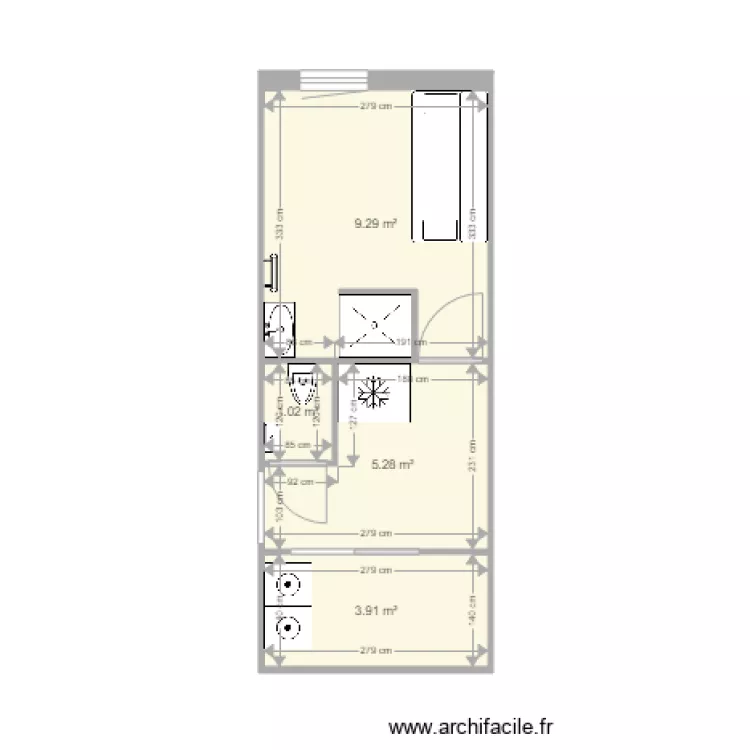 lagorce secher 3o1. Plan de 
