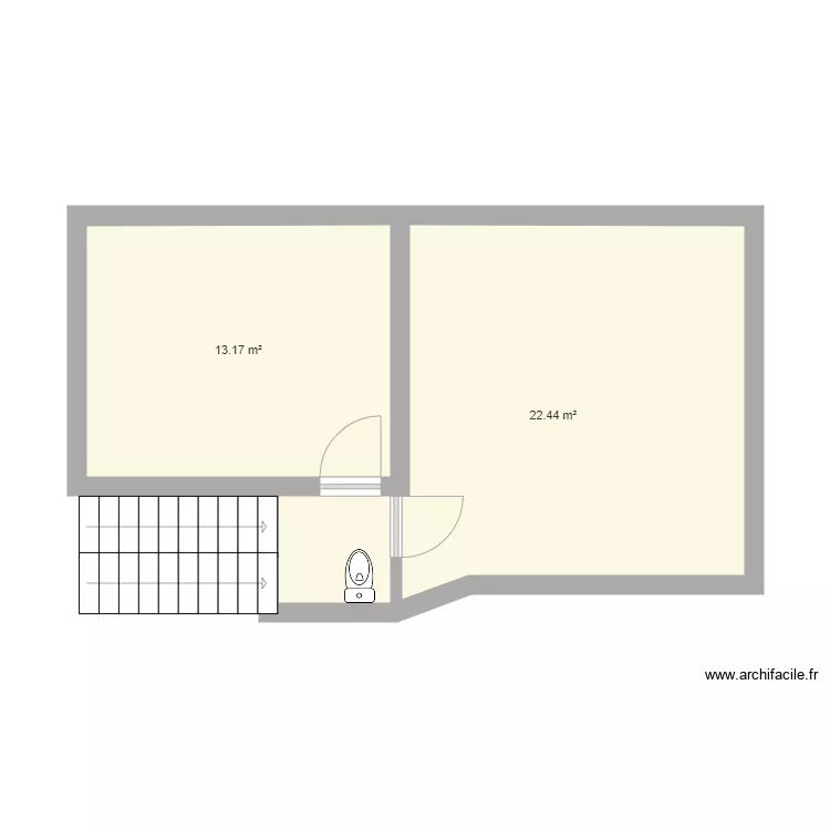 plan maison chambre. Plan de 