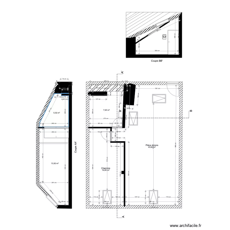 WEBER APPART1. Plan de 