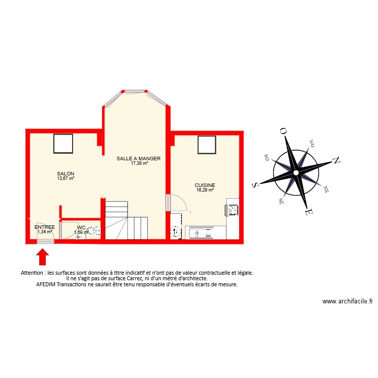 BI 6865. Plan de 0 pièce et 0 m2