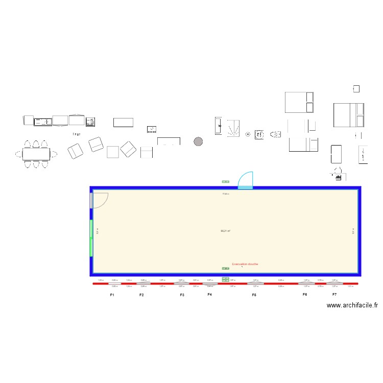 Plan général V2. Plan de 0 pièce et 0 m2