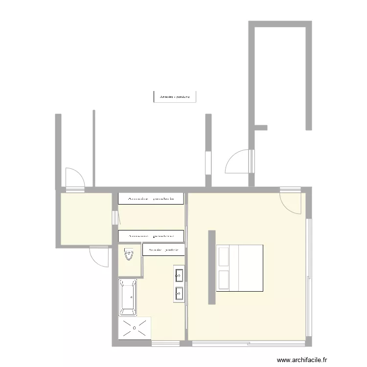 Chambre 5 V2.3. Plan de 
