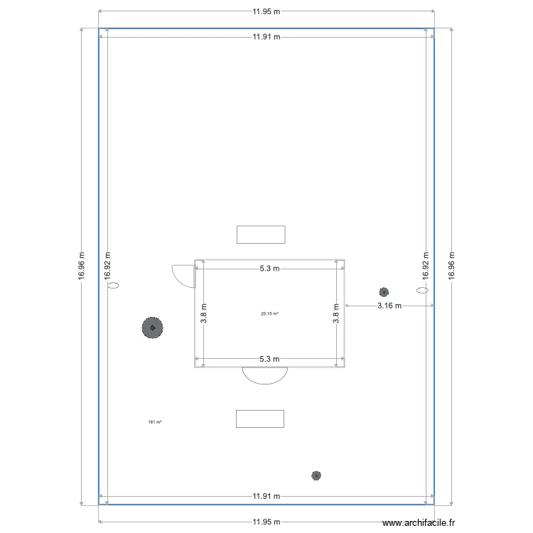 residence Gabri Laroque max Immo. Plan de 