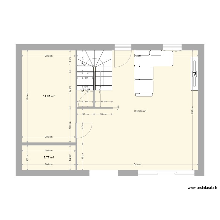 maison bisss v3. Plan de 0 pièce et 0 m2