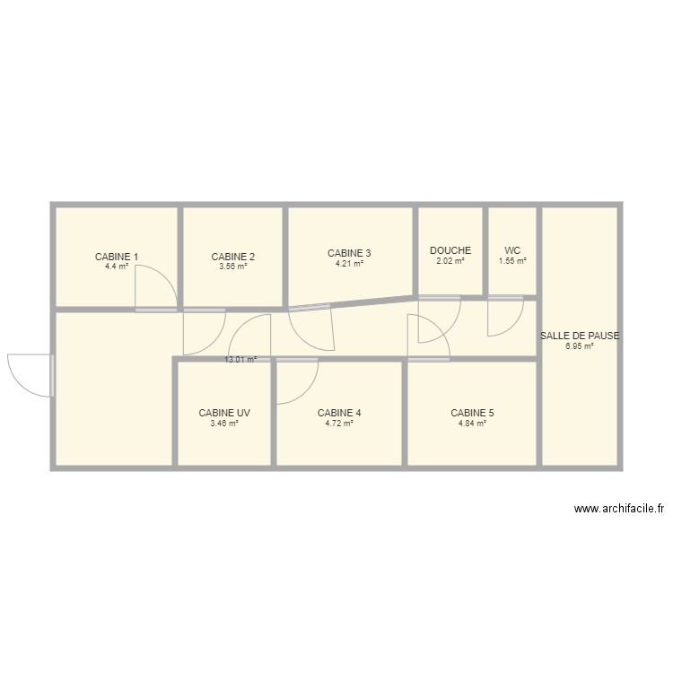 instiut. Plan de 0 pièce et 0 m2