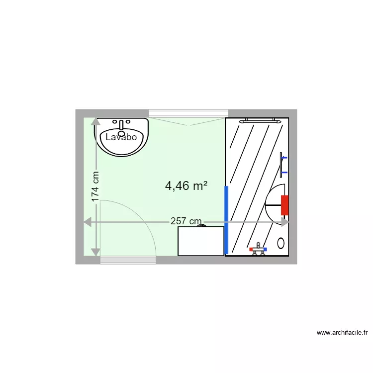 FEZAY ARMANDE AP TX. Plan de 