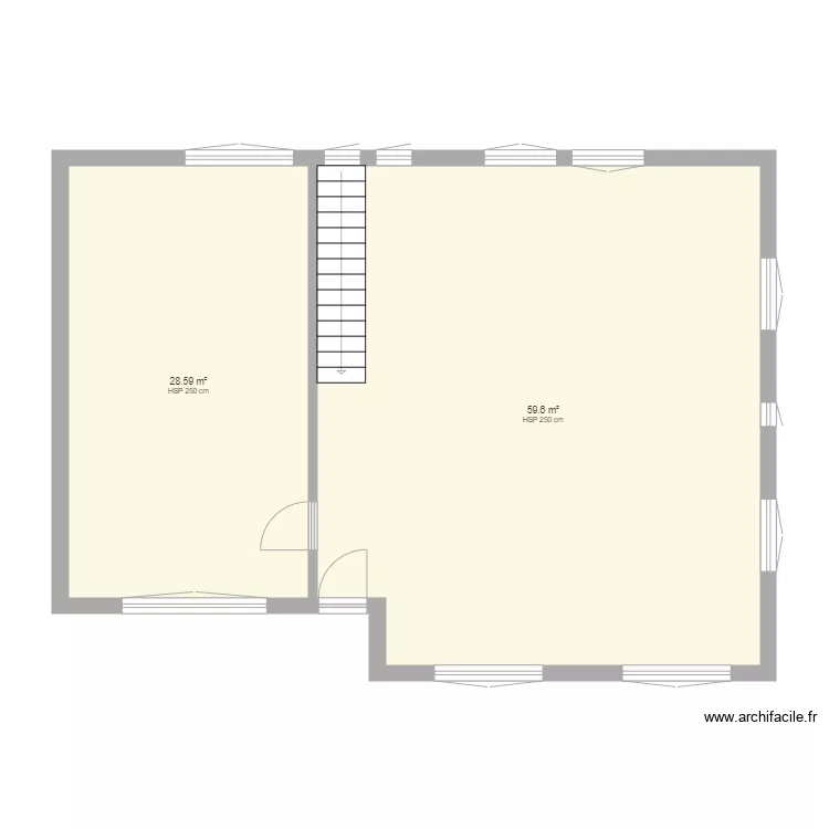 Maison ruaudin. Plan de 
